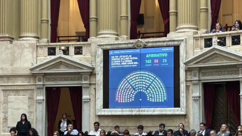 El gobierno de Milei logra la media sanción para la suspensión de las PASO