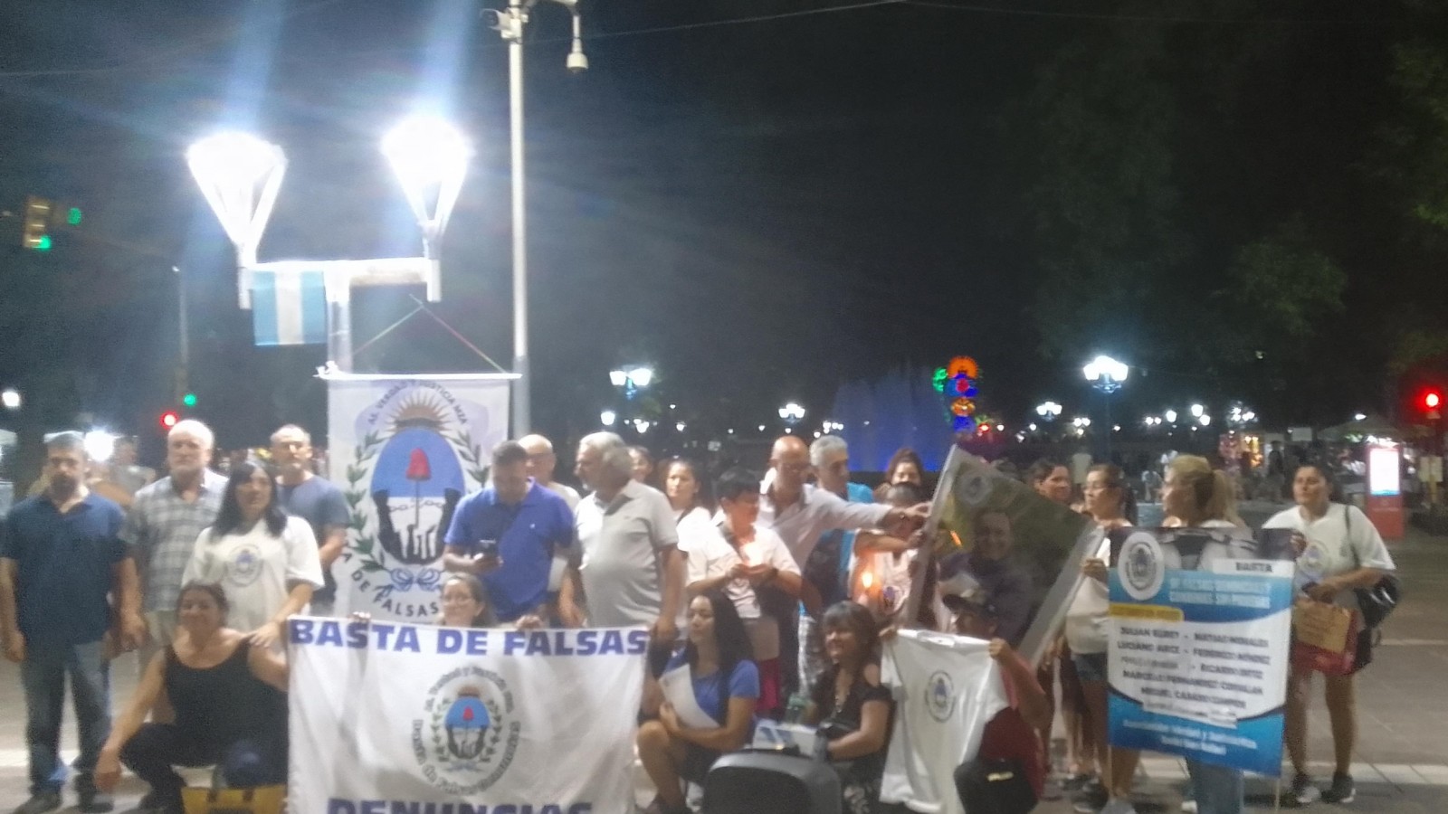 Ni el bochorno detiene el reclamo de Verdad y Justicia por falsas denuncias