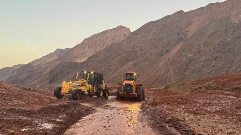 Varados en la Ruta Nacional 7 hasta el mediodía