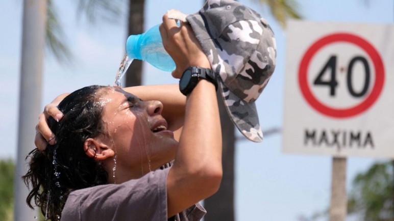 Se espera que hoy sea el último día de calor extremo, con máximas de 41 grados