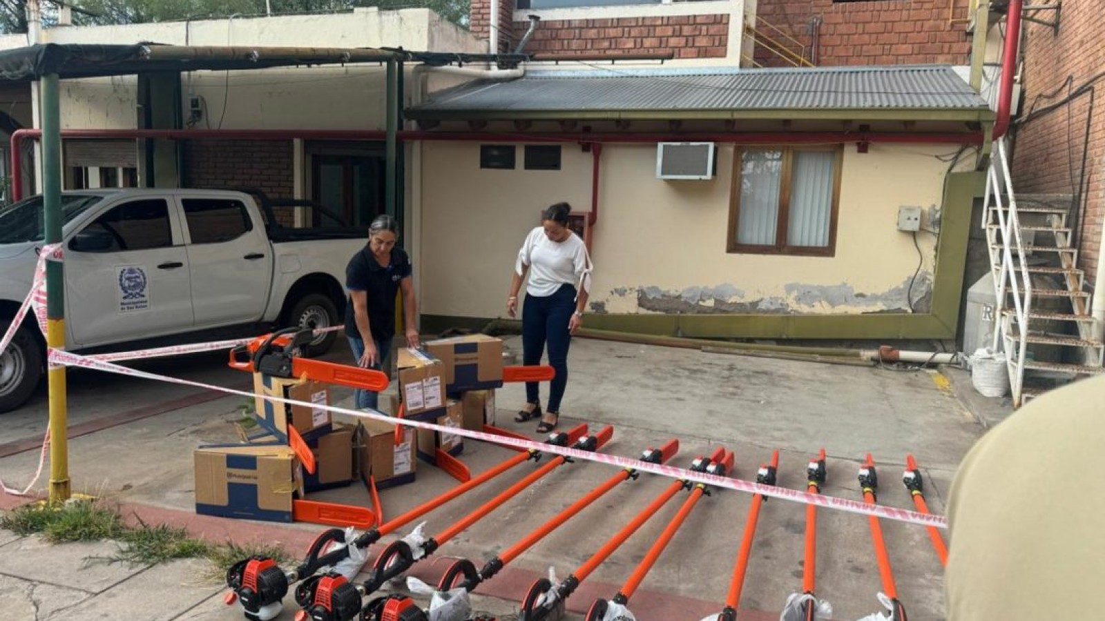 San Rafael refuerza el mantenimiento en distritos con nuevas herramientas