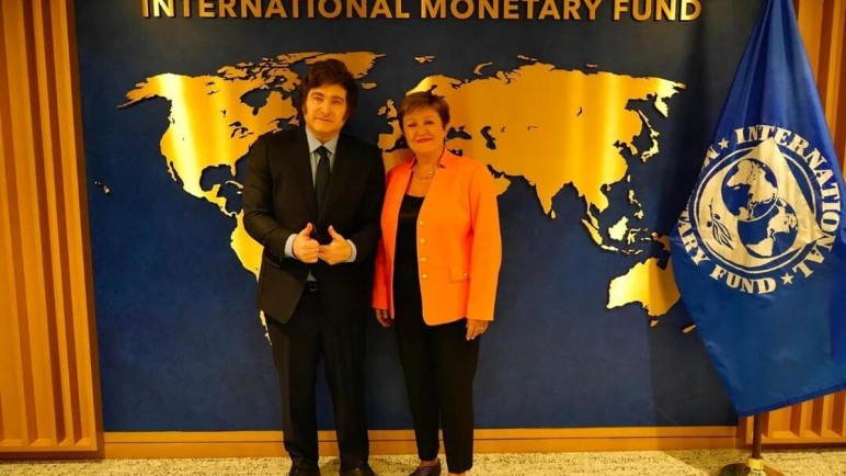 Milei intenta aprobar en una sesión especial el acuerdo con el FMI