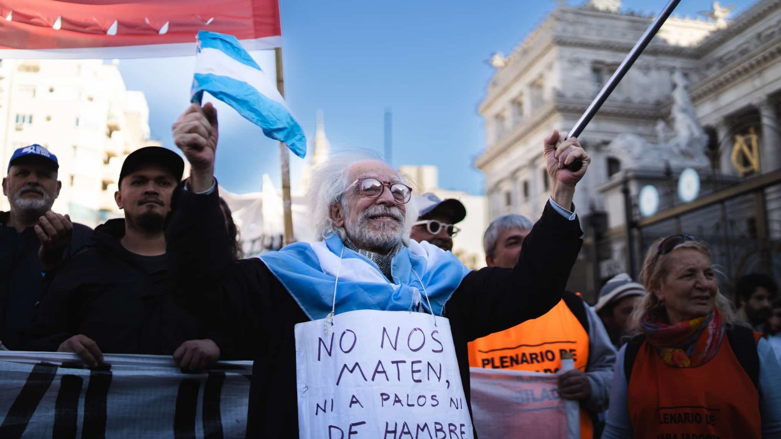 Petitorio para que se garanticen la libertad de manifestación en otra marcha de jubilados