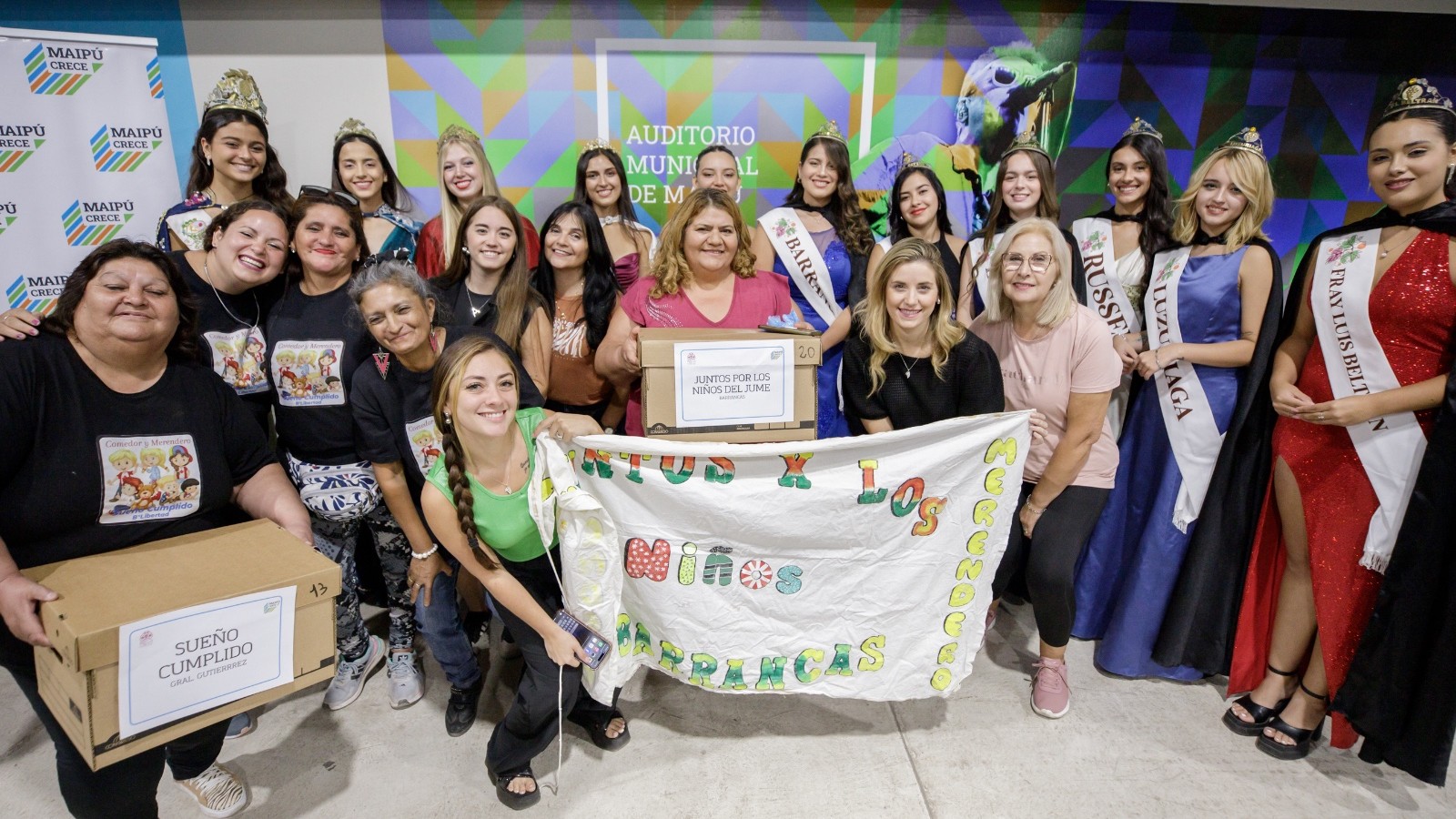 Maipú refuerza su solidaridad: donaciones para más de 60 merenderos