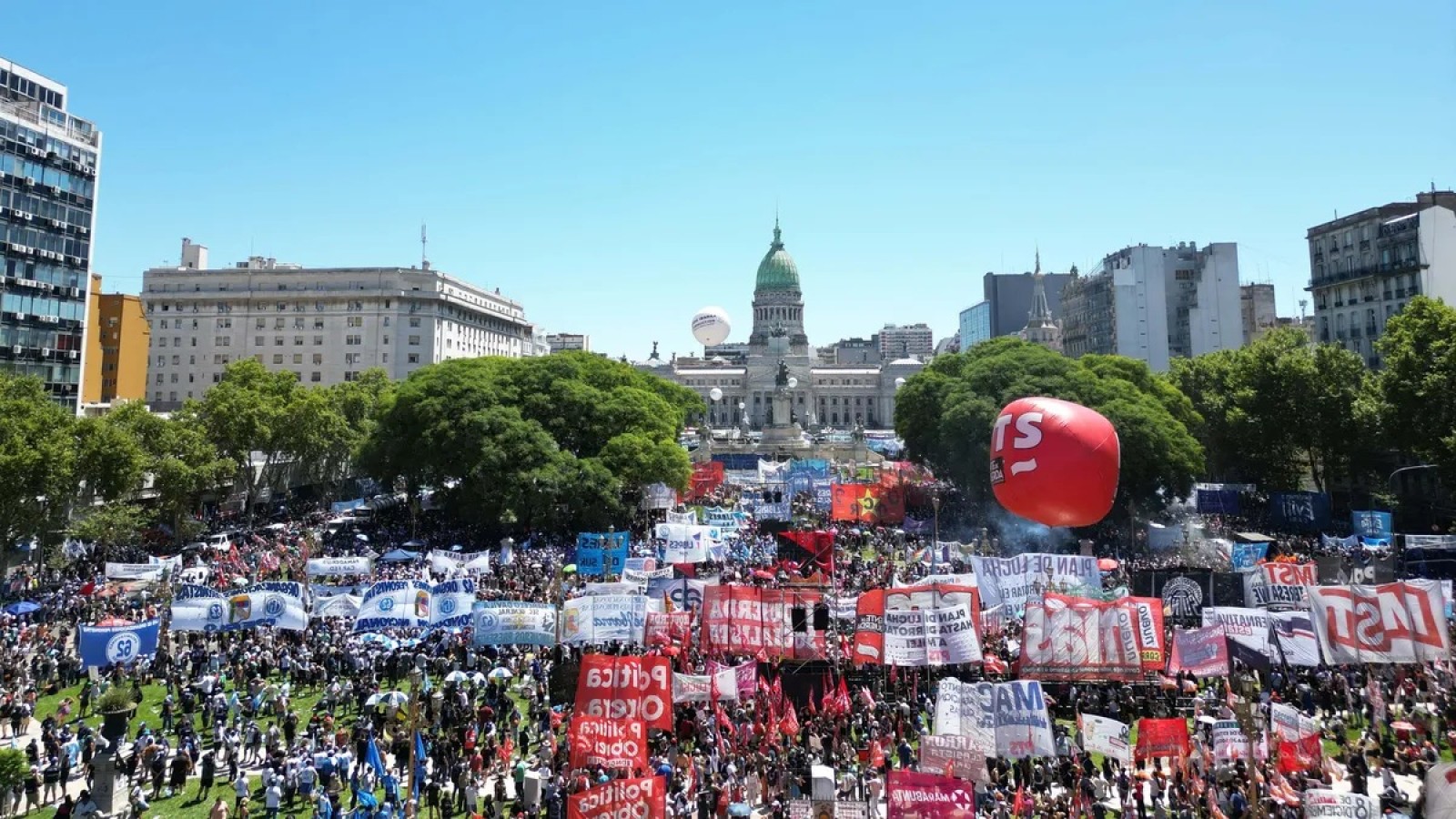 La CGT realiza mañana 10 de abril, el tercer paro general al gobierno de Javier Milei