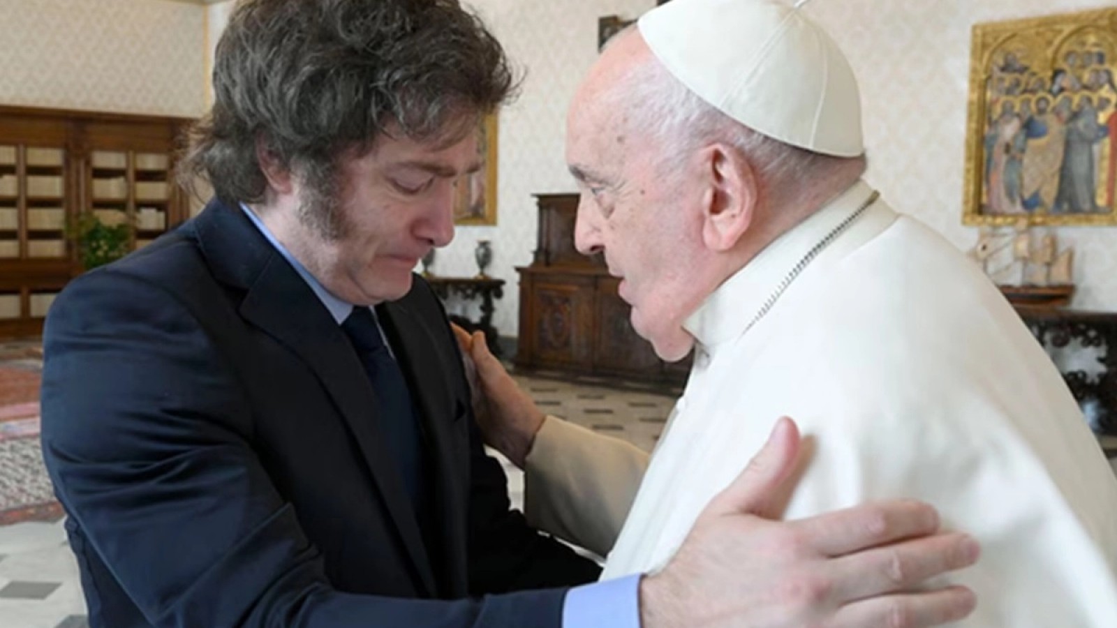 El presidente Javier Milei viajará al funeral del Papa Francisco