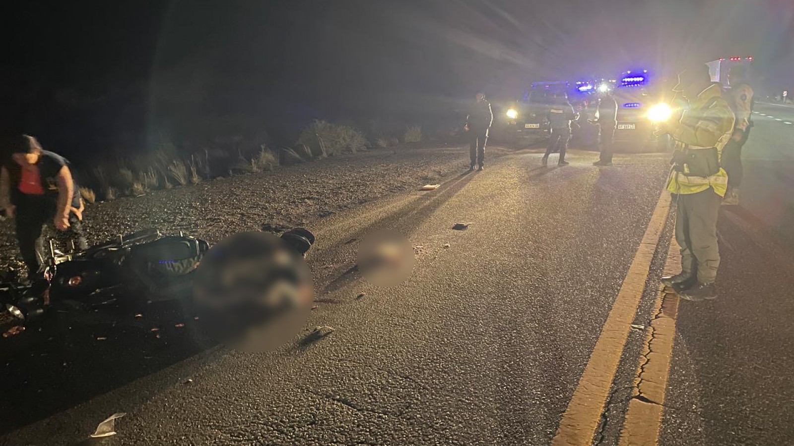 Ruta 7: accidente trágico en la Quebrada del Valle de las Águilas