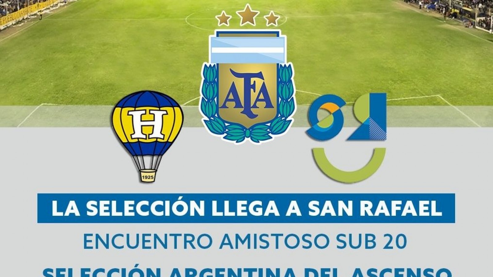 San Rafael recibe a la Selección Sub 20 del Ascenso: jóvenes futbolistas locales tendrán su gran oportunidad