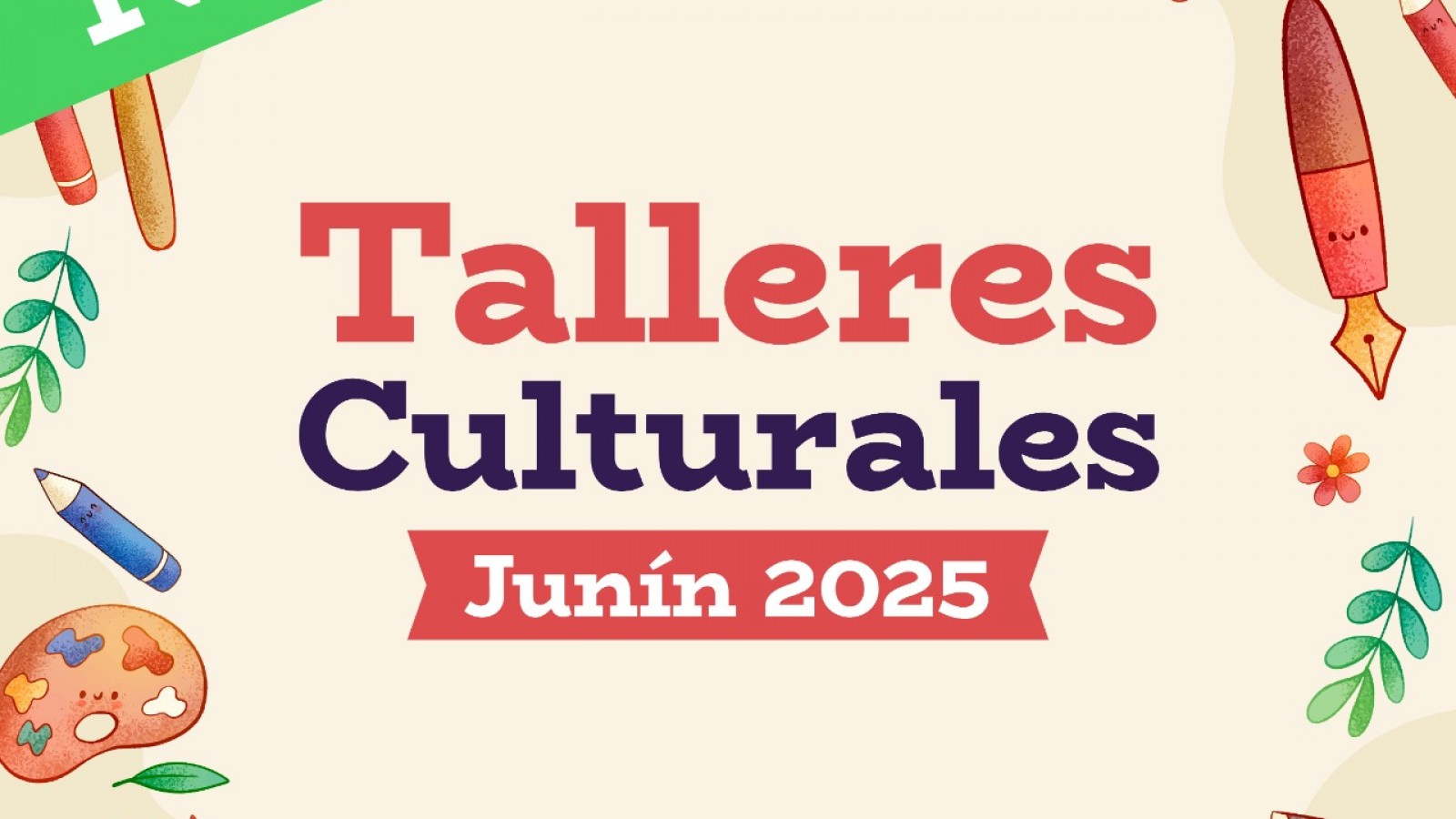 Junín abre la inscripción para los Talleres Culturales y Musicales 2025