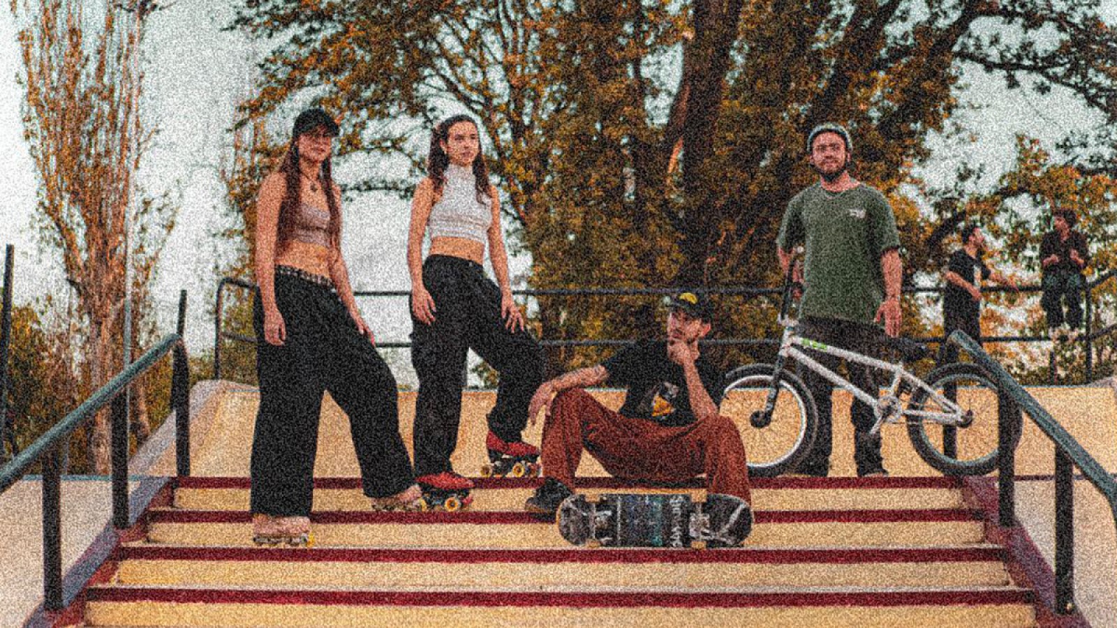 "Donde giran las ruedas": muestra artística sobre deportes urbanos en Le Parc