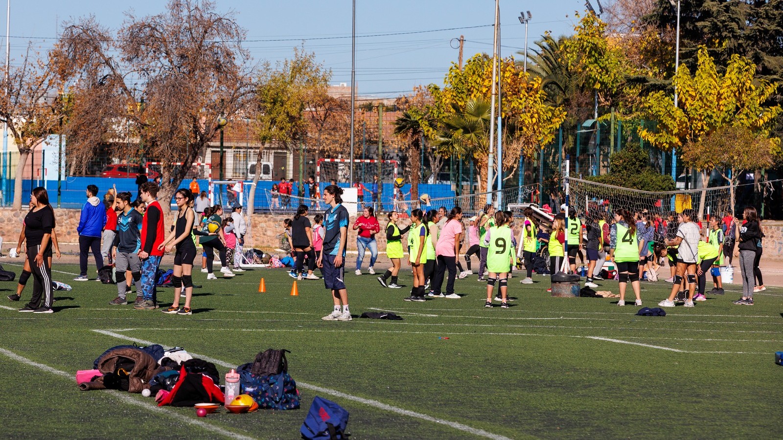 Maipú lanzó su programa de deporte social con una multitudinaria participación