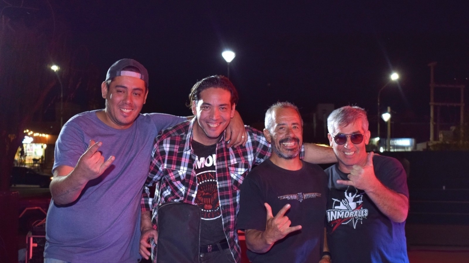 Inmorales Rock llega a la Nave Cultural con clásicos del rock argentino de los 80
