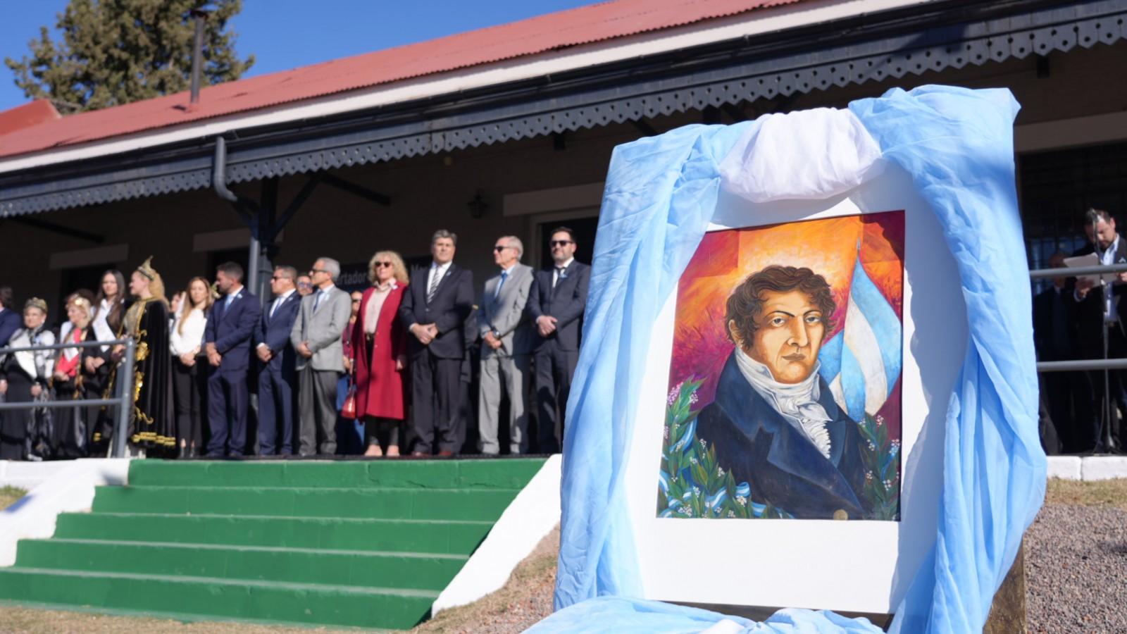 Junín y San Martín celebraron unidos el Día de la Bandera y el legado de Belgrano