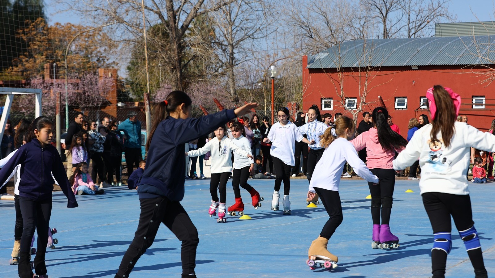 Avanzan con obras en el polideportivo Lucila Bombal: más infraestructura para el deporte comunitario