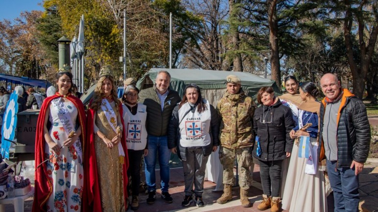 Maipú celebra el 9 de Julio con un gran Locro Solidario