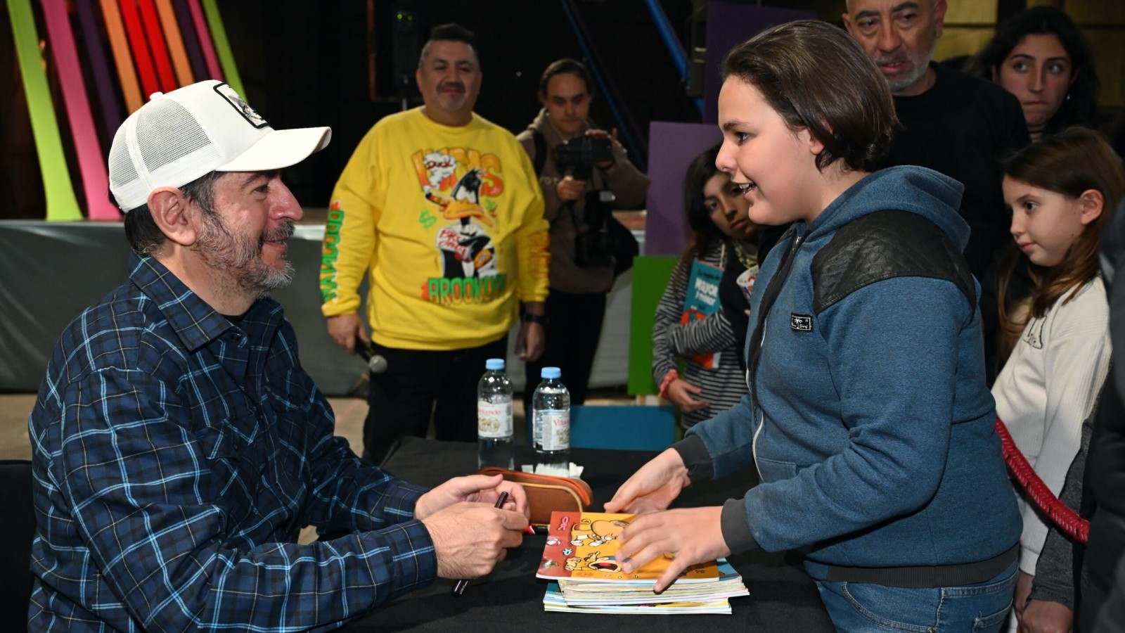Chanti desbordó de alegría la Feria del Libro Infantil en la Ciudad