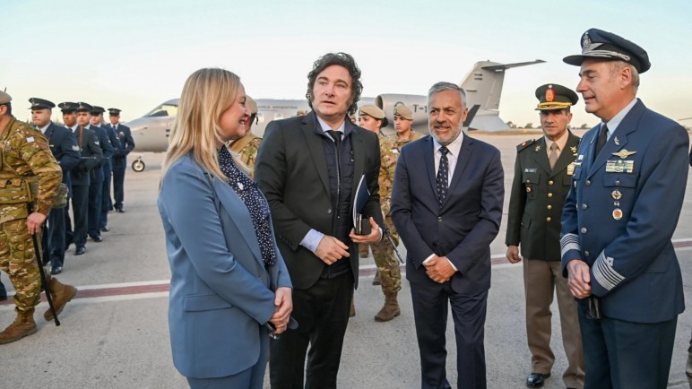 Javier Milei manifestó su apoyo al Proyecto San Jorge que se define hoy en Mendoza