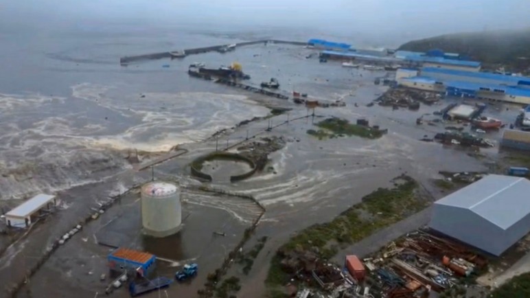 Por el fuerte terremoto de 8.8 en Rusia anuncian alerta por posible tsunami en Chile