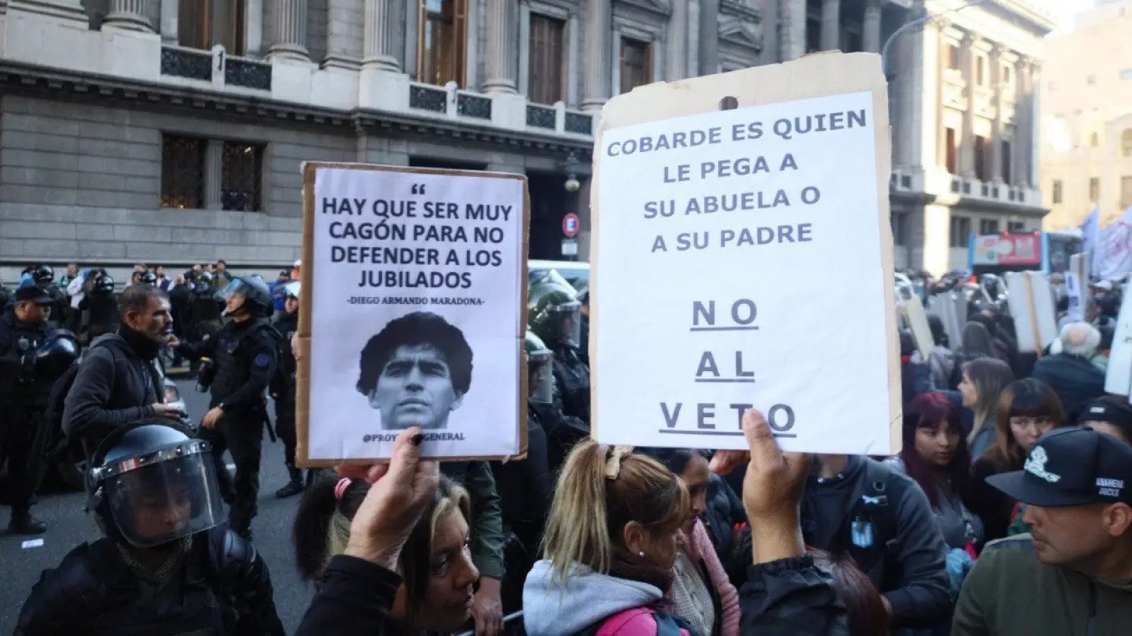 El Partido de los Jubilados de Mendoza rechazó los vetos de Milei en un comunicado