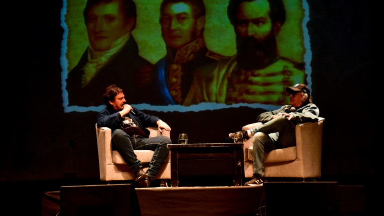 Felipe Pigna y Pedro Saborido vuelven a Mendoza con "Historias Argentinas" renovadas