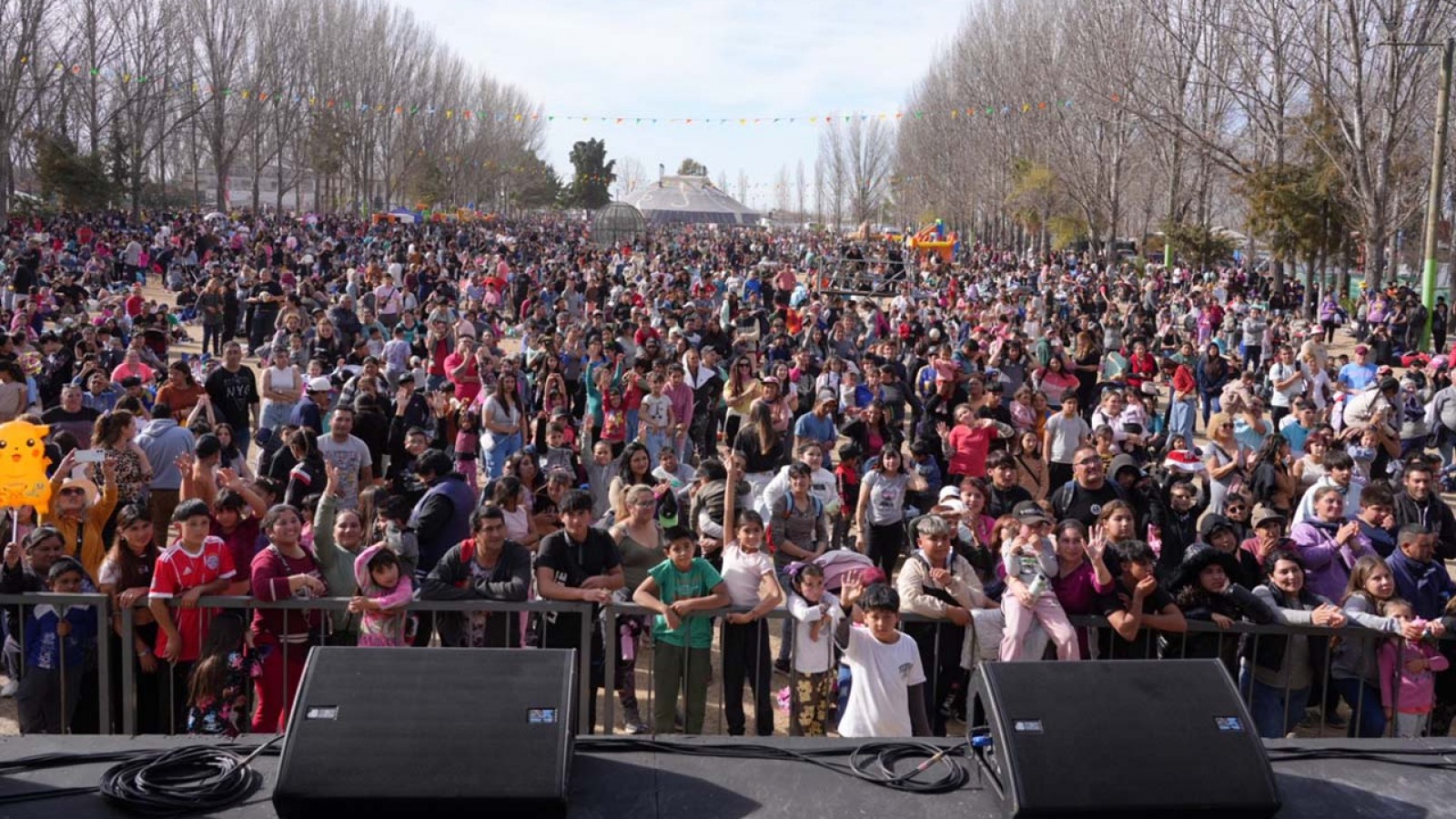 Junín celebró el Día del Niño con un megafestival de magia, juegos y diversión