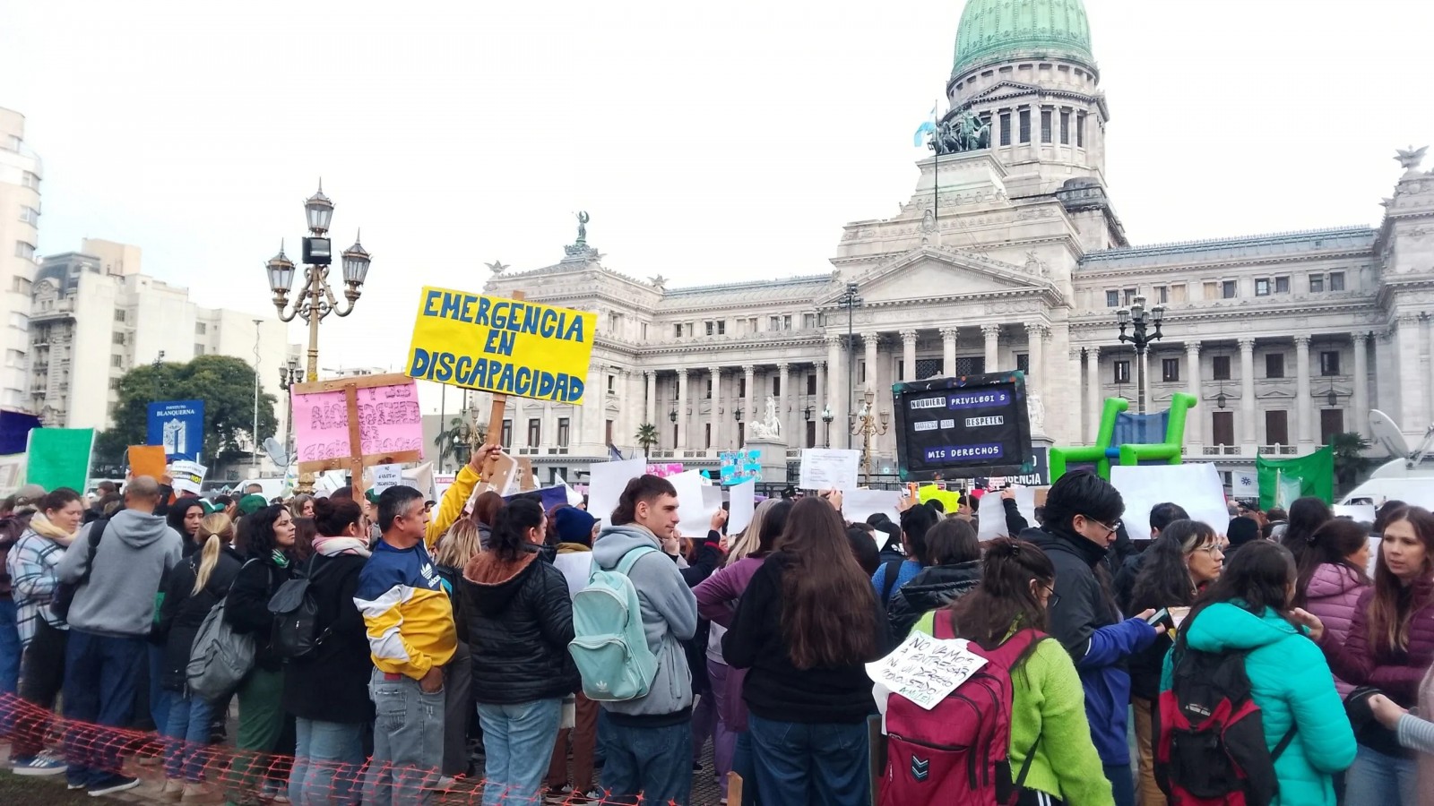 Diputados rechazó el veto de Javier Milei a la Ley de Emergencia en Discapacidad