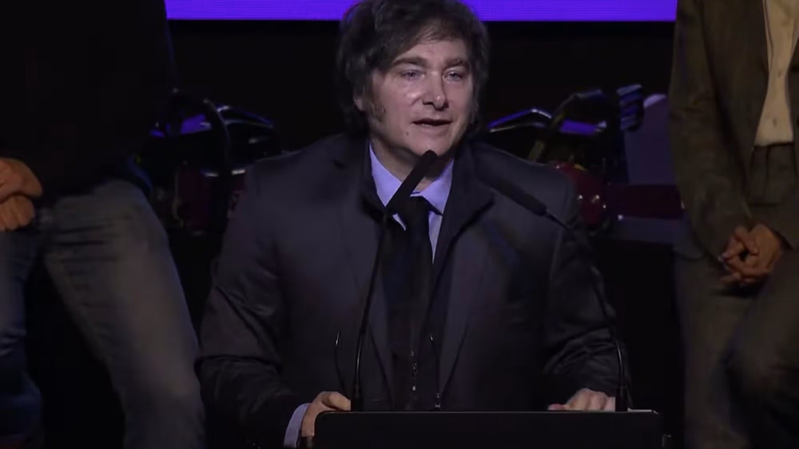 Milei lo dijo: "Están molestos porque le estamos afanando los choreos"