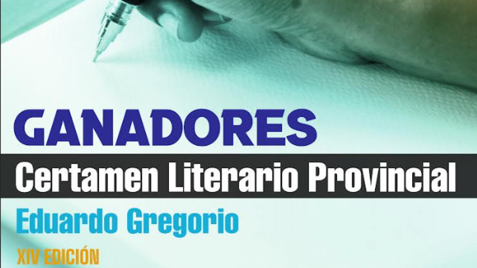 Junín anunció los ganadores de la XIV edición del Certamen Literario Provincial Eduardo Gregorio