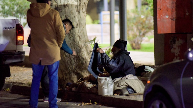 Por el temporal extienden el refugio nocturno para personas en situación de calle