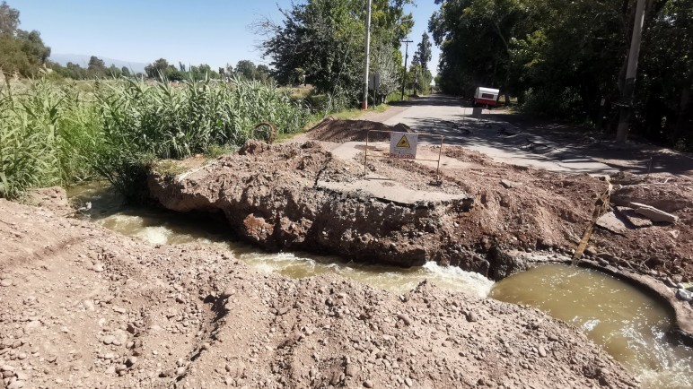 Guaymallén declaró la Emergencia Ambiental y Sanitaria por los derrames cloacales