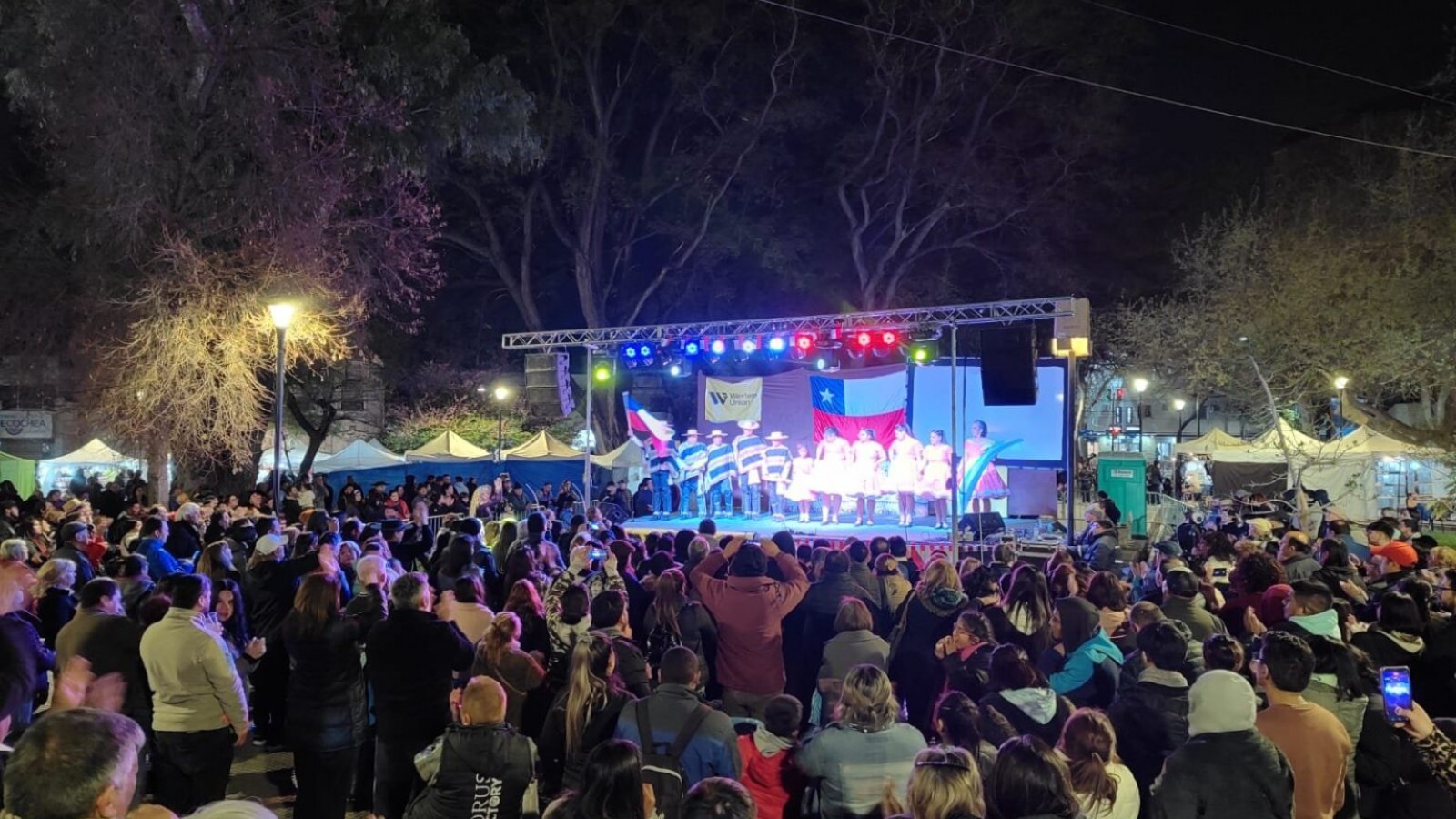 La "Fiesta de la Hermandad" celebra 29 años en plaza Chile