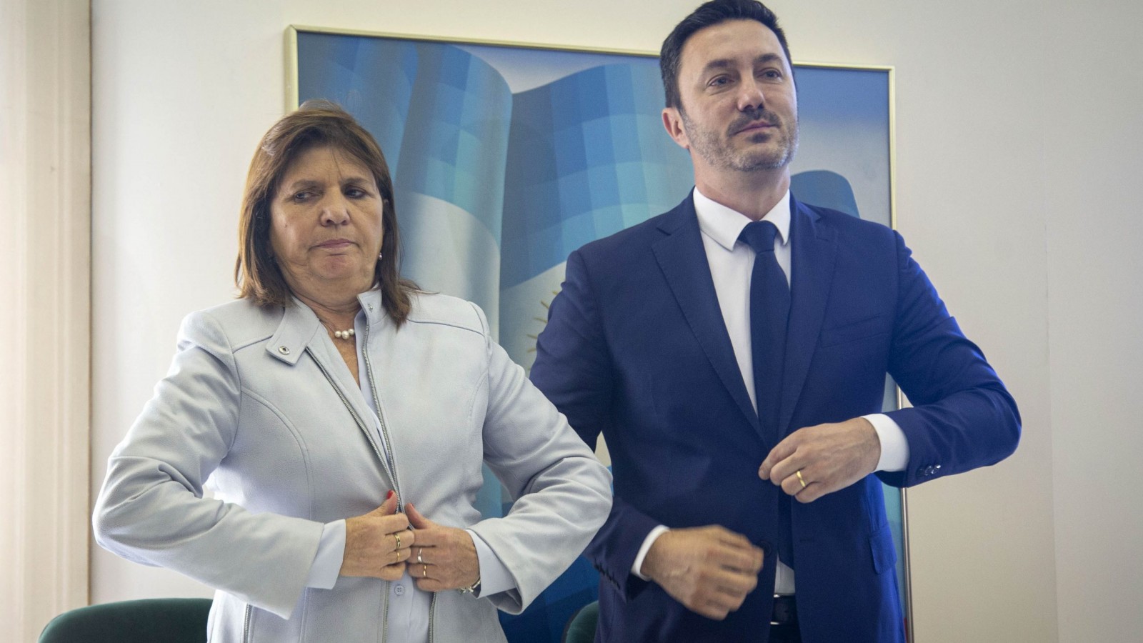 Los ministros Luis Petri y Patricia Bullrich llegan a Mendoza en modo campaña