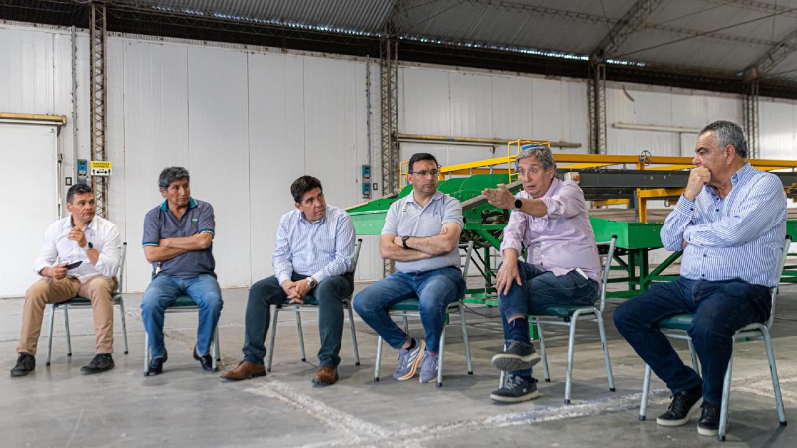 Félix con productores de Lavalle: ""la economía regional mendocina es la más afectada del país"