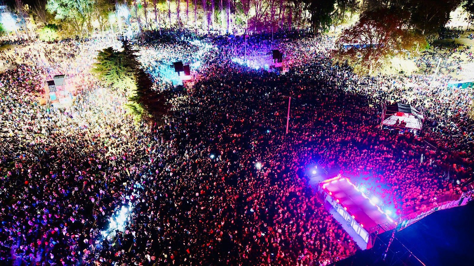 San Rafael celebró la primavera con récord de público en el Parque Hipólito Yrigoyen