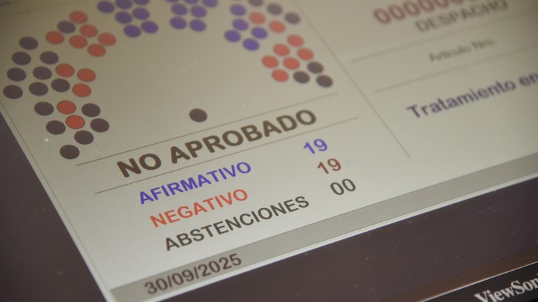 El Senado convirtió en ley la reforma del estatuto del empleado público de Alfredo Cornejo