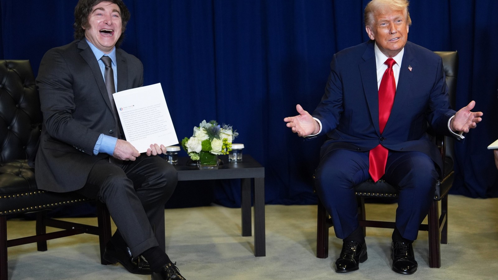 Javier Milei volverá a viajar para reunirse con Donal Trump días antes de las elecciones