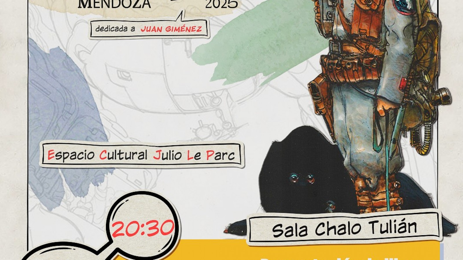 Orlando Javier Pelichotti presenta "El resto del cielo" en la Feria del Libro de Mendoza 2025