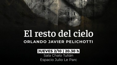 Orlando Javier Pelichotti presenta "El resto del cielo" en la Feria del Libro de Mendoza 2025