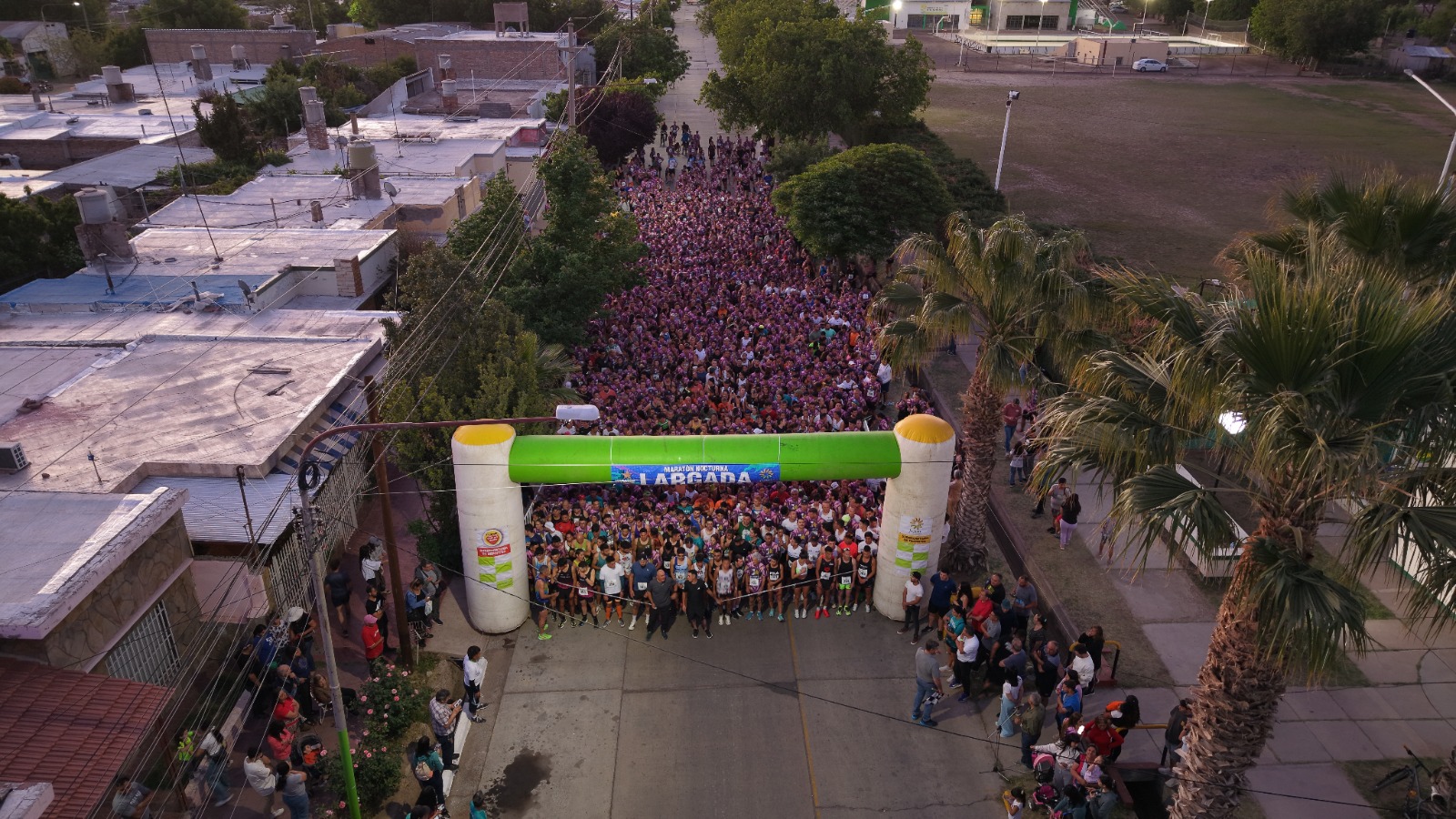 Ignacio Sánchez y Florencia Cuello ganaron la XIII Maratón Nocturna de Junín