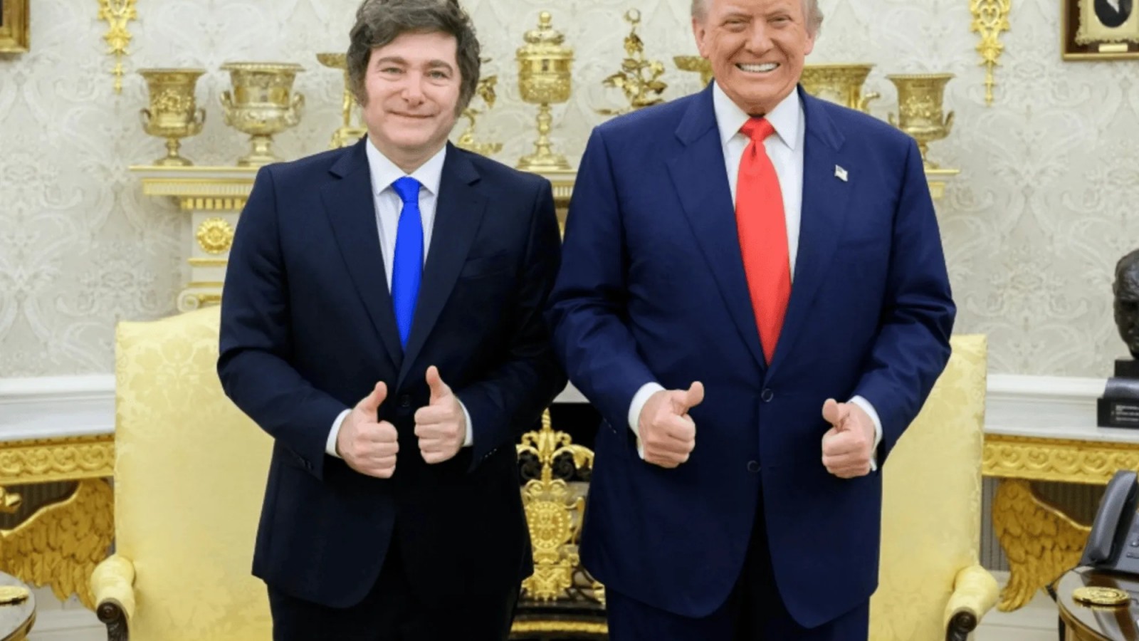 Legisladores estadounidenses quieren prohibir la ayuda financiera de Trump a Milei