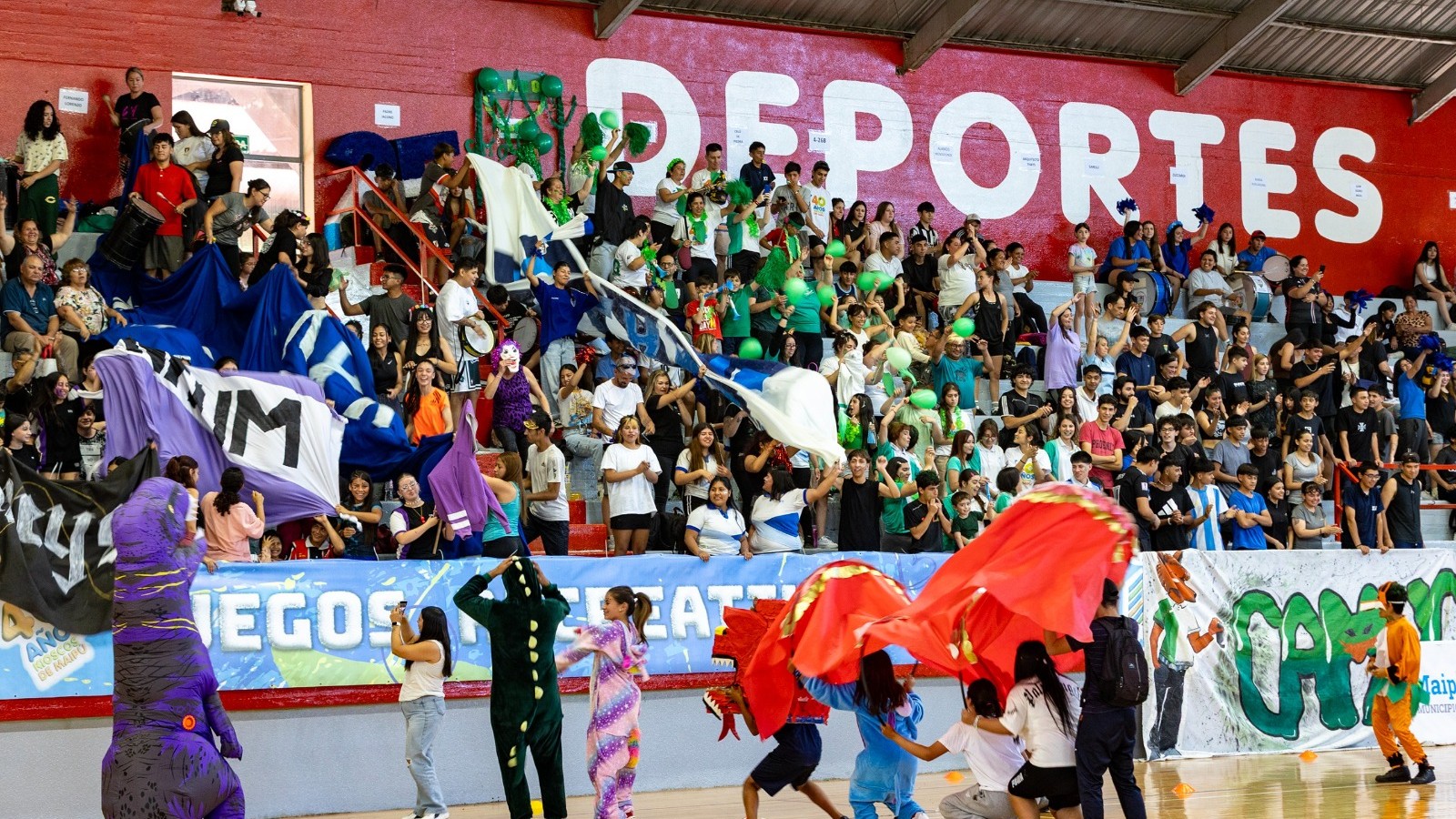 Maipú vivió una fiesta con el regreso de los Juegos Recreativos