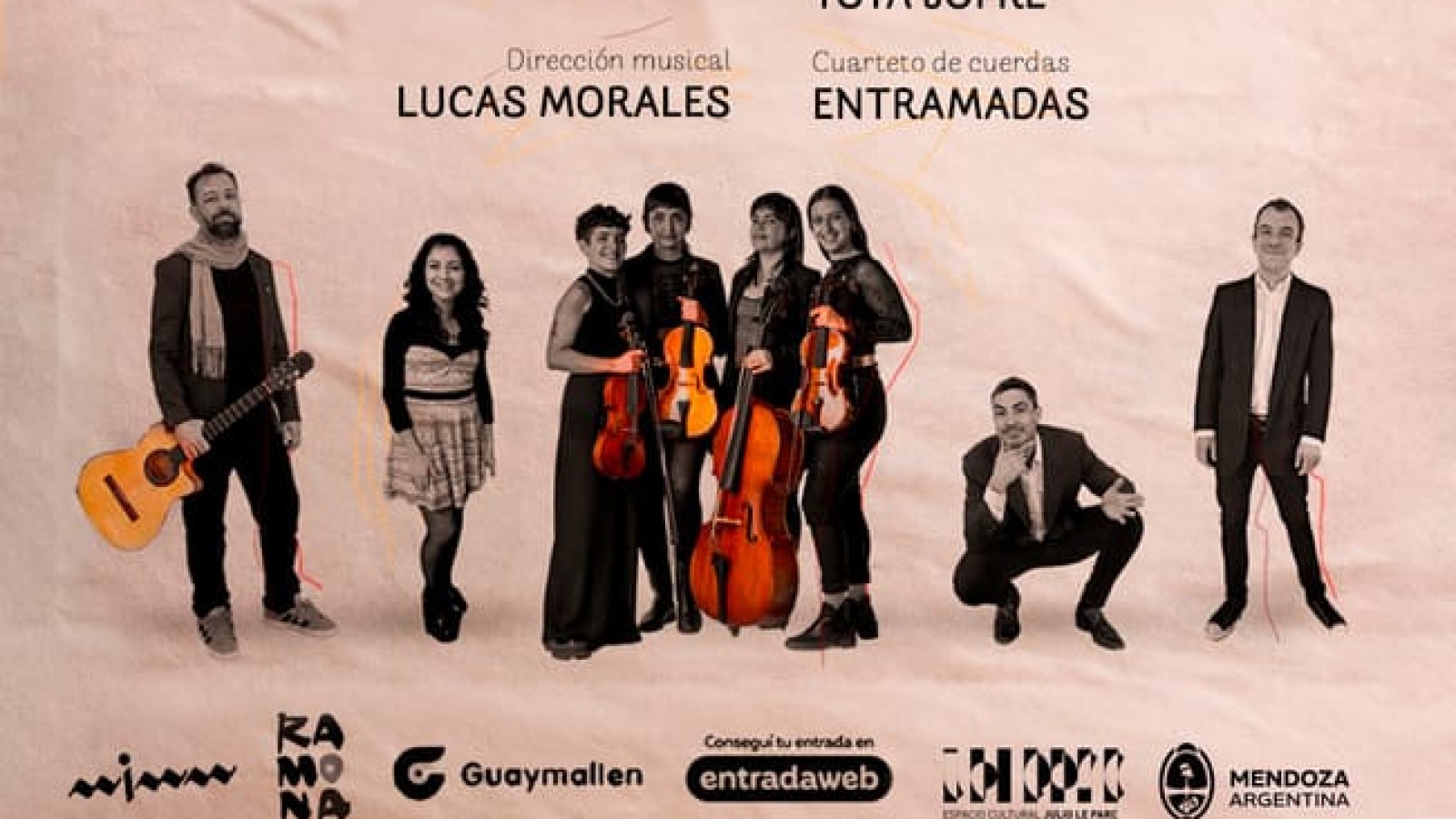 "Canciones in Cuerdas": cantautores mendocinos en un encuentro único junto a un cuarteto de cuerdas