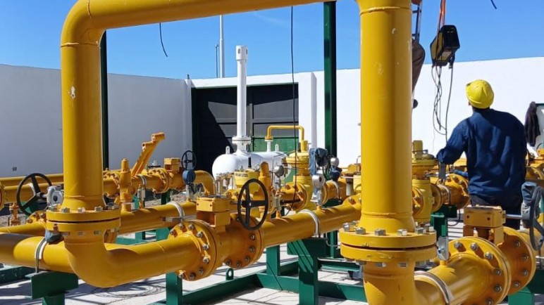 Avanza la obra del gasoducto: finalizó la conexión en Iselín y Granaderos