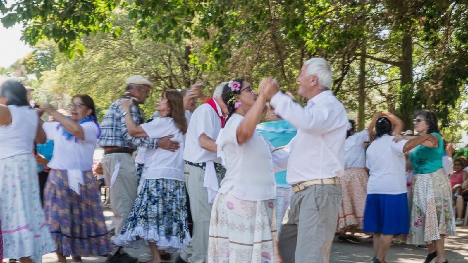 La Villa 25 de Mayo celebra la Gran Peña de la Tradición de los Adultos Mayores