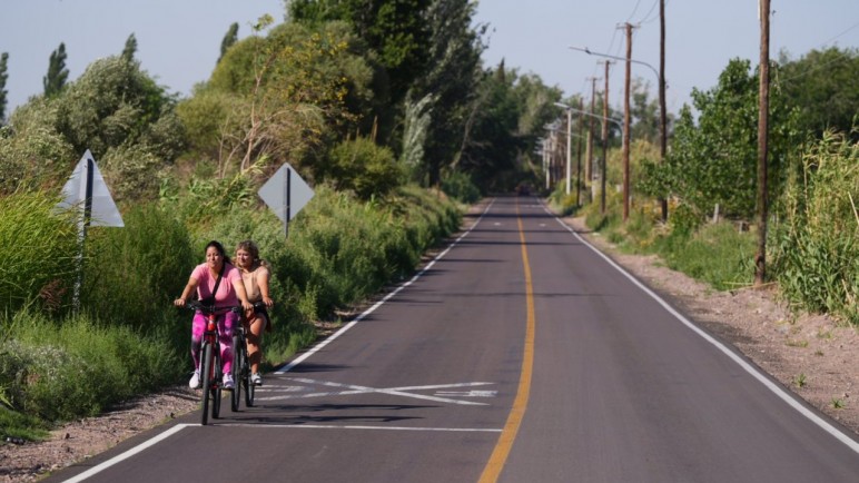 Junín y San Martín fortalecen su conectividad con la pavimentación de calle Los Correas