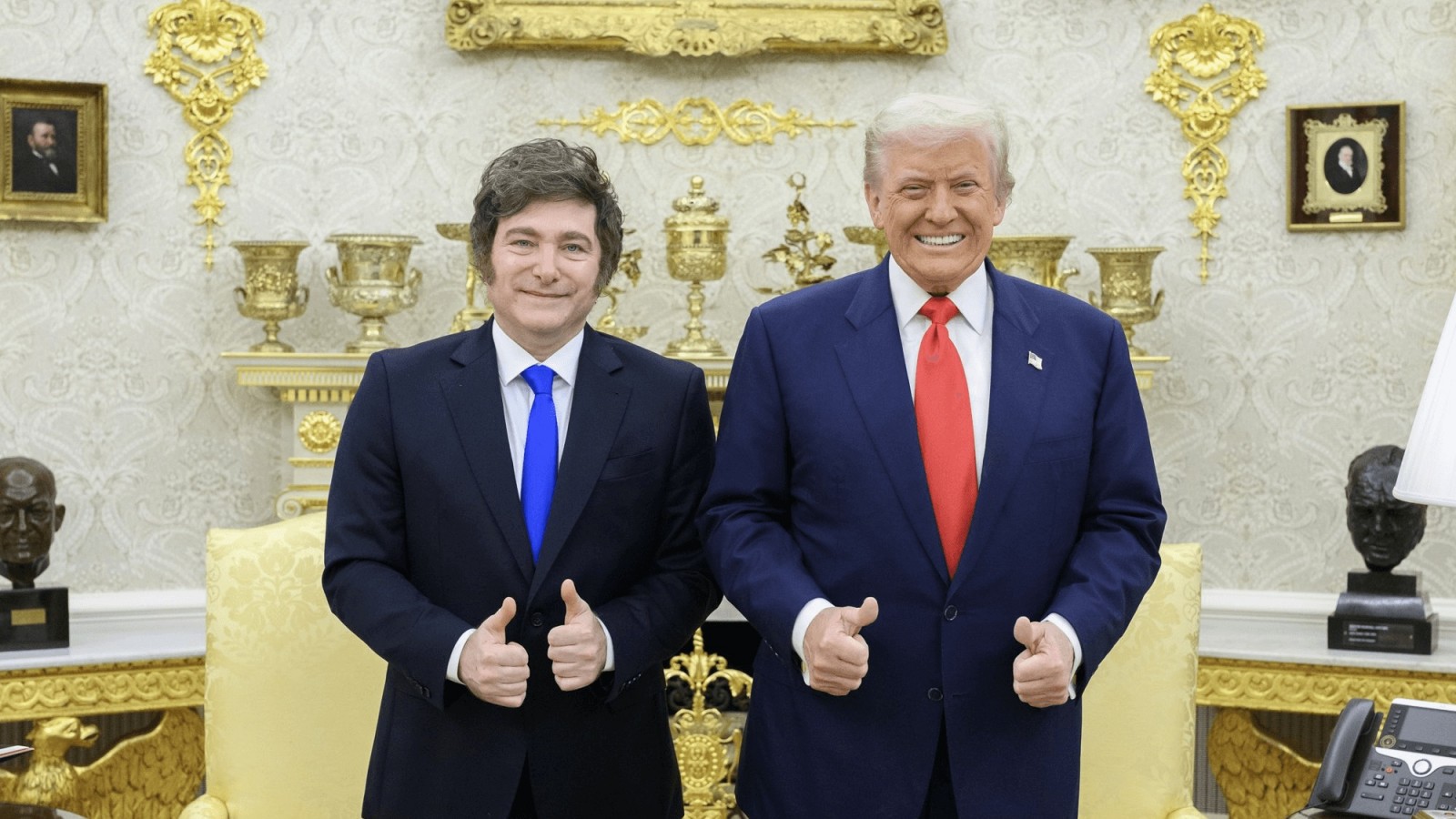 EE.UU anuncia acuerdo comercial y de inversión con Argentina