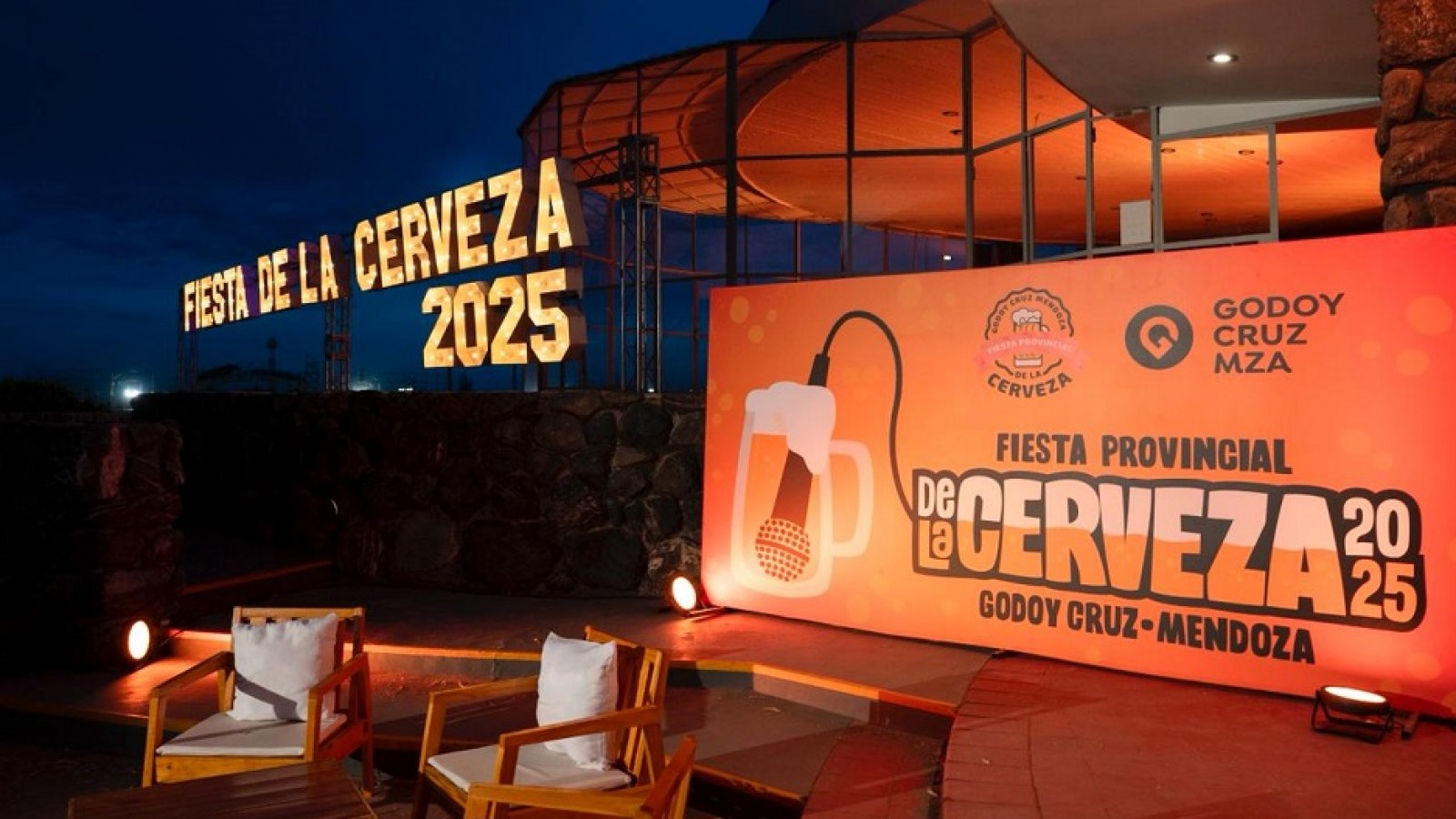 Godoy Cruz adelantó la Fiesta Provincial de la Cerveza con un evento que encendió el clima festivalero