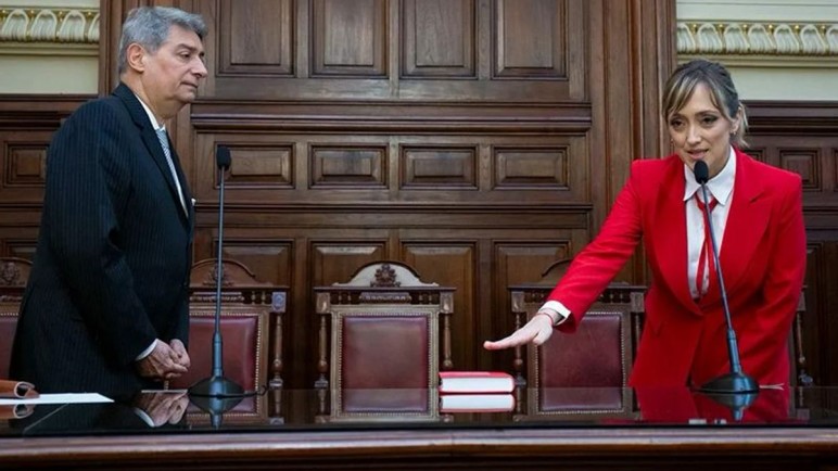 Anabel Fernández Sagasti juró como nueva integrante del Consejo de la Magistratura