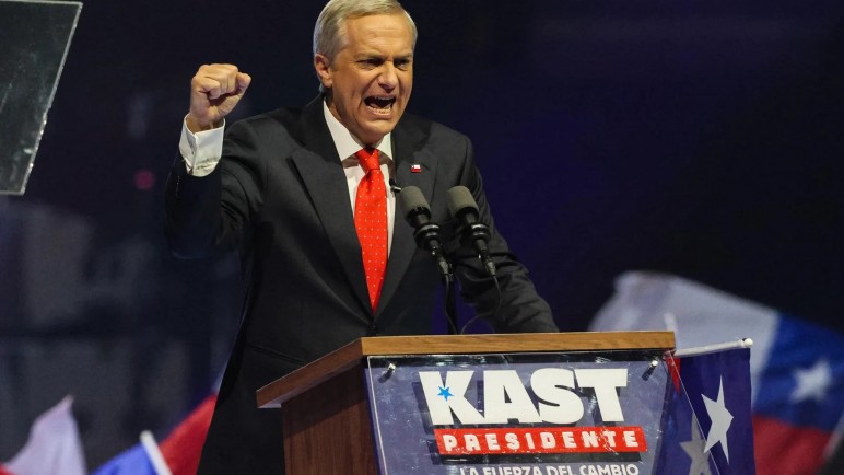 El derechista José Antonio Kast ganó el balotaje y es el nuevo presidente de Chile