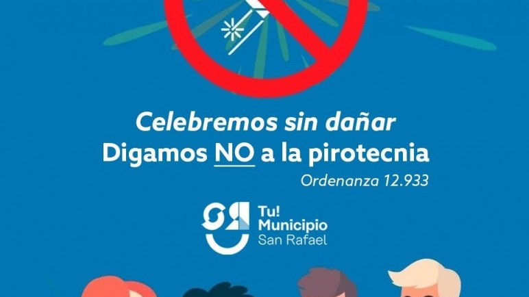 San Rafael refuerza el "no a la pirotecnia" de cara a las fiestas